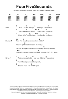 FourFiveSeconds (Download) 