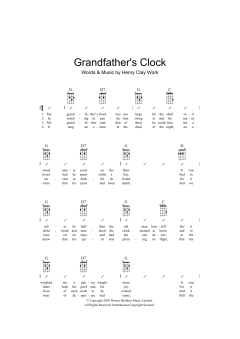Grandfather's Clock (Download) 