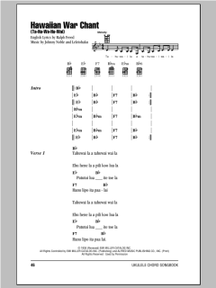 Hawaiian War Chant (Download) 