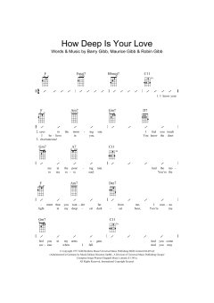 How Deep Is Your Love (Download) 