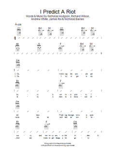I Predict A Riot (Download) 