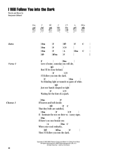 I Will Follow You Into The Dark (Download) 