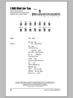 I Will Wait For You (Download) 