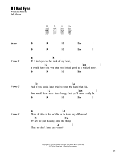 If I Had Eyes (Download) 