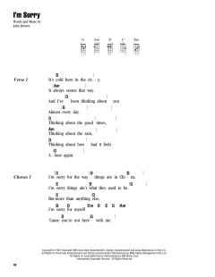 I'm Sorry (Download) 