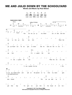Me And Julio Down By The Schoolyard (Download) 