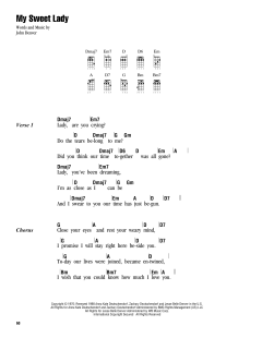 My Sweet Lady (Download) 