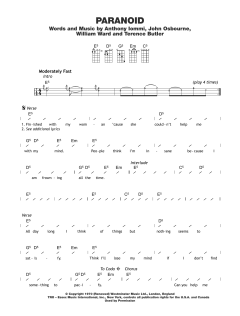 Paranoid (Download) 