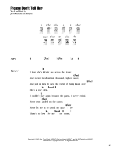 Please Don't Tell Her (Download) 