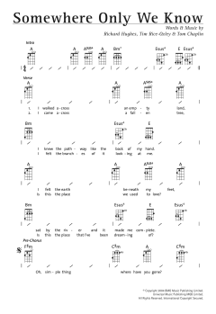 Somewhere Only We Know (Download) 