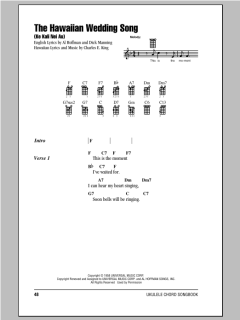 The Hawaiian Wedding Song (Download) 