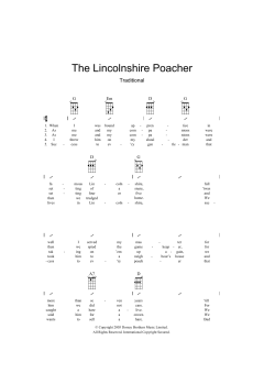 The Lincolnshire Poacher (Download) 