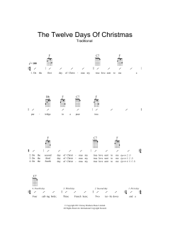 The Twelve Days Of Christmas (Download) 