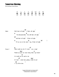 Tomorrow Morning (Download) 