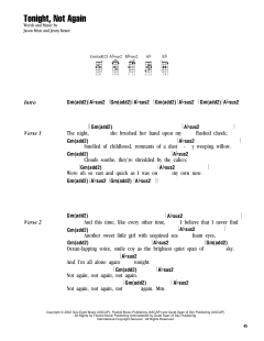 Tonight, Not Again (Download) 