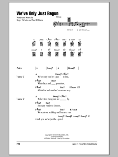 We've Only Just Begun (Download) 