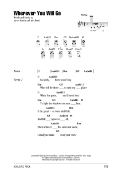 Wherever You Will Go (Download) 