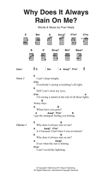 Why Does It Always Rain On Me? (Download) 