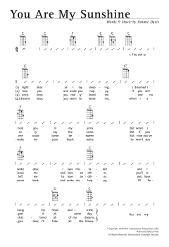 You Are My Sunshine (Download) 