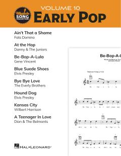 Ukulele Song Collection, Volume 10: Early Pop (Download) 