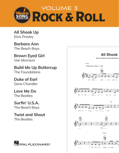 Ukulele Song Collection, Volume 3: Rock & Roll (Download) 