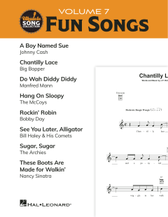 Ukulele Song Collection, Volume 7: Fun Songs (Download) 