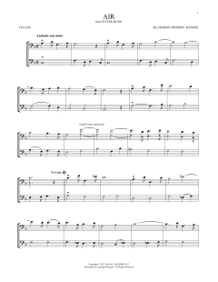 Air von Georg Friedrich Händel (Download) 