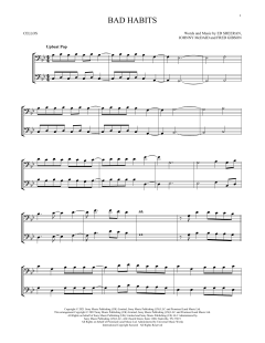 Bad Habits von Ed Sheeran (Download) 