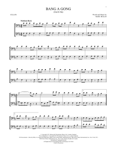 Bang A Gong von T. Rex (Download) 