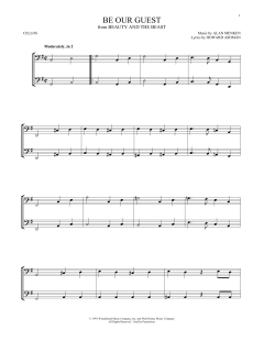 Be Our Guest von Alan Menken (Download) 