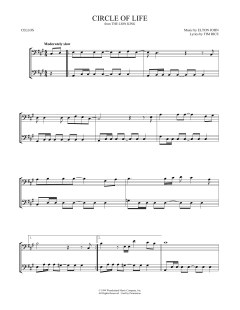 Circle Of Life von Elton John (Download) 
