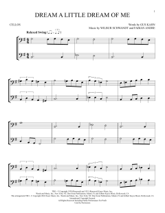 Dream A Little Dream Of Me von The Mamas And The Papas (Download) 