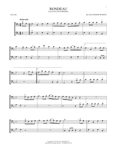 Fanfare Rondeau von Jean-Joseph Mouret (Download) 