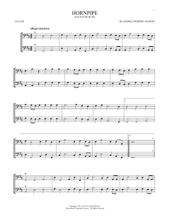 Hornpipe von George Frideric Handel (Download) 