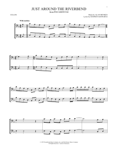 Just Around The Riverbend von Alan Menken (Download) 
