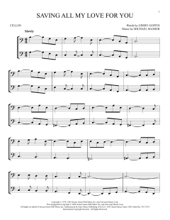 Saving All My Love For You von Whitney Houston (Download) 