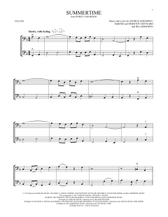 Summertime von George Gershwin (Download) 