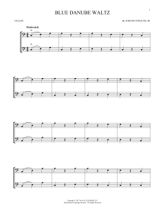 The Beautiful Blue Danube, Op. 314 von Johann Strauss II (Download) 