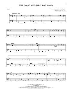 The Long And Winding Road von The Beatles (Download) 