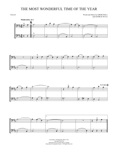 The Most Wonderful Time Of The Year von George Wyle (Download) 