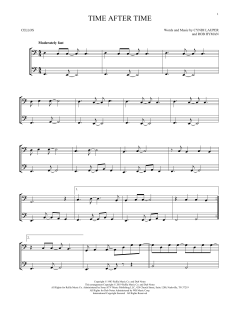 Time After Time von Cyndi Lauper (Download) 