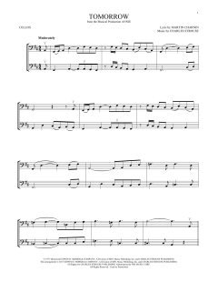 Tomorrow von Charles Strouse (Download) 