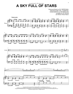 A Sky Full Of Stars von Coldplay (Download) 