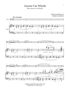 Anyone Can Whistle von Stephen Sondheim (Download) 