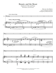 Beauty And The Beast von Alan Menken (Download) 