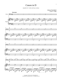 Canon In D von Johann Pachelbel (Download) 
