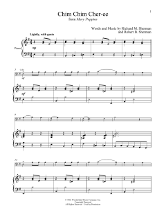 Chim Chim Cher-ee von Robert Bernard Sherman (Download) 