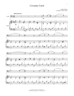 Coventry Carol von Traditional Carol (Download) 