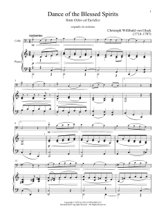 Dance Of The Spirits von Christoph Willibald Gluck (Download) 
