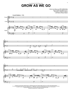 Grow As We Go von The Piano Guys (Download) 